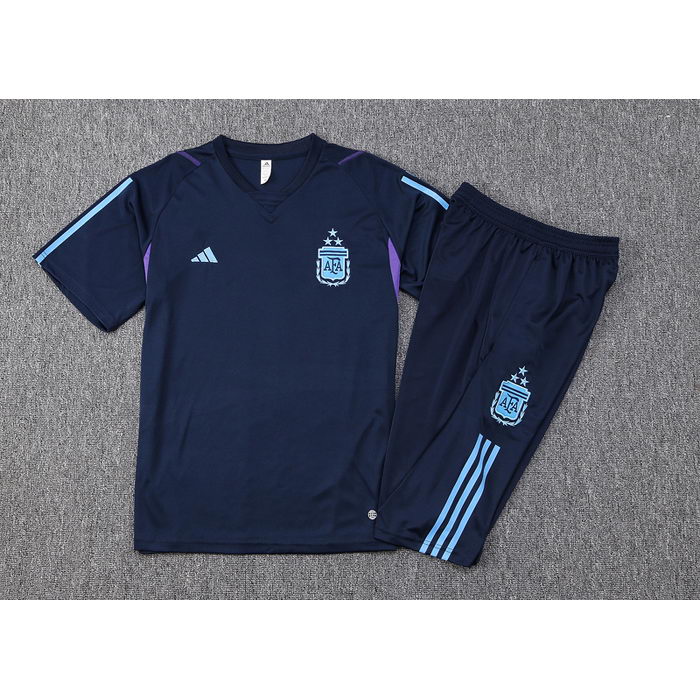 Chandal del Argentina Manga Corta 2023-24 Azul - Pantalon Corto